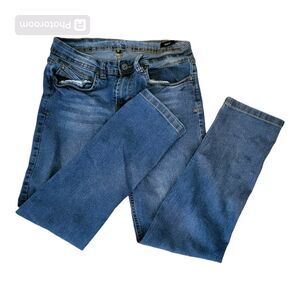 Kenneth Cole Jeans Boys Size 29x27  Slim Straight Medium Wash Blue Denim